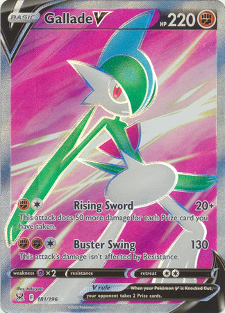 Sword & Shield: Lost Origin : 181/196 - Gallade V - Full Art Ultra Rare