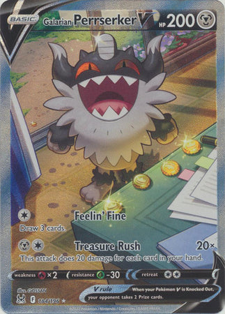 Sword & Shield: Lost Origin : 184/196 - Galarian Perrserker V - Alternate Art Ultra Rare