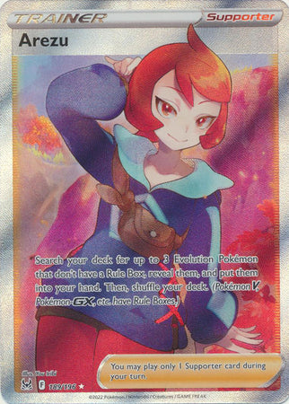 Sword & Shield: Lost Origin : 189/196 - Arezu - Full Art Ultra Rare