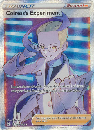 Sword & Shield: Lost Origin : 190/196 - Colress's Experiment - Full Art Ultra Rare