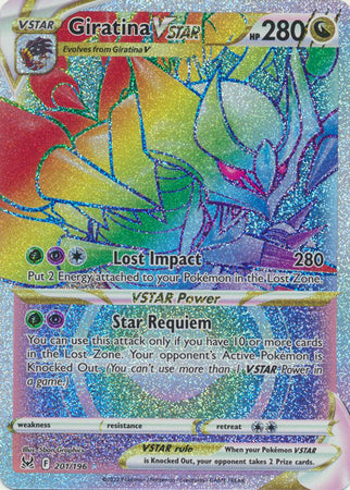 Sword & Shield: Lost Origin : 201/196 - Giratina VSTAR- Hyper Rare