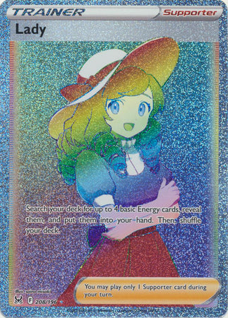 Sword & Shield: Lost Origin : 208/196 - Lady - Hyper Rare