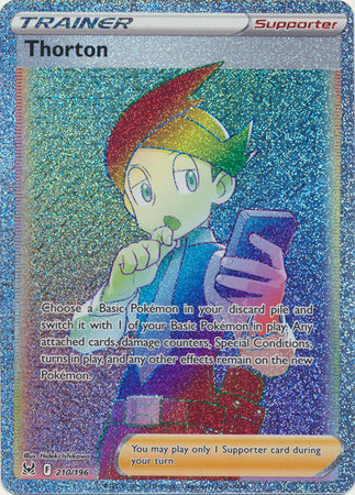 Sword & Shield: Lost Origin : 210/196 - Thorton - Hyper Rare