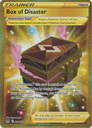 Sword & Shield: Lost Origin : 214/196 - Box of Disaster - Secret Rare