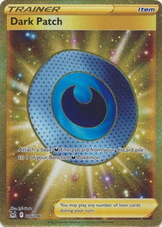 Sword & Shield: Lost Origin : 216/196 - Dark Patch - Secret Rare