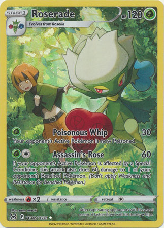 Sword & Shield: Lost Origin : TG02/TG30 - Roserade - Holo Rare