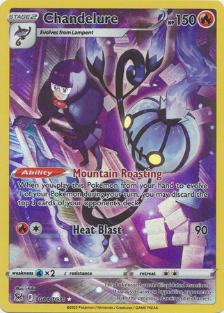 Sword & Shield: Lost Origin : TG04/TG30 - Chandelure - Holo Rare