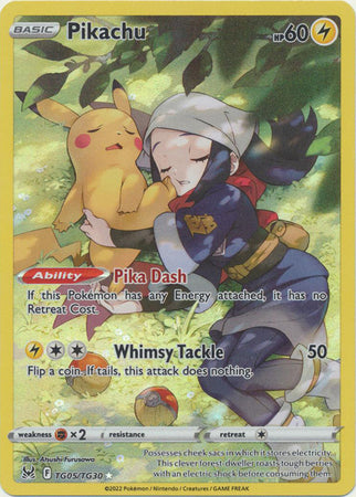 Sword & Shield: Lost Origin : TG05/TG30 - Pikachu - Holo Rare