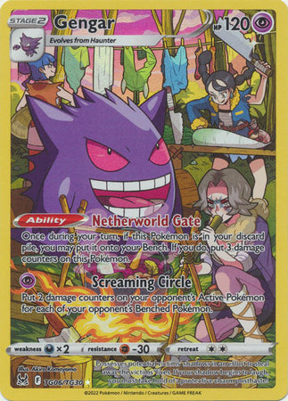 Sword & Shield: Lost Origin : TG06/TG30 - Gengar - Holo Rare