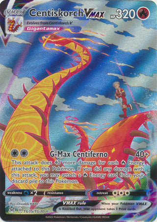 Sword & Shield: Lost Origin : TG15/TG30 - Centiskorch VMAX - Ultra Rare