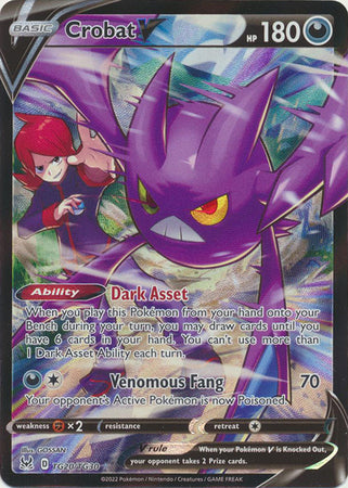 Sword & Shield: Lost Origin : TG20/TG30 - Crobat V - Ultra Rare