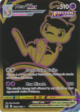 Sword & Shield: Lost Origin : TG30/TG30 - Mew VMAX - Secret Rare