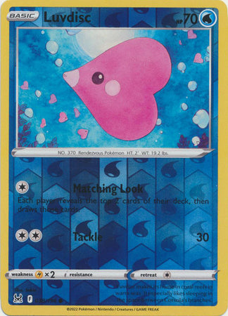 Sword & Shield: Lost Origin : 038/196 - Luvdisc - Common Reverse Holo
