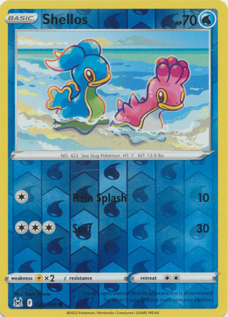 Sword & Shield: Lost Origin : 039/196 - Shellos - Common Reverse Holo