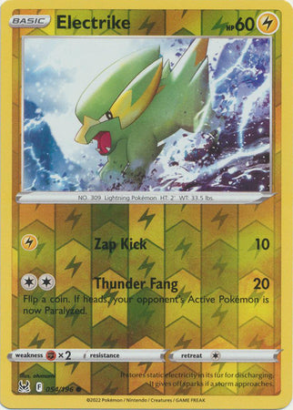 Sword & Shield: Lost Origin : 054/196 - Electrike - Common Reverse Holo