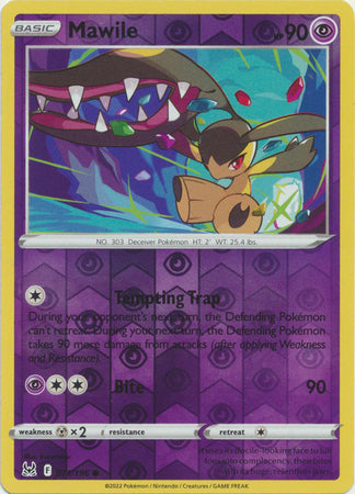 Sword & Shield: Lost Origin : 071/196 - Mawile - Common Reverse Holo
