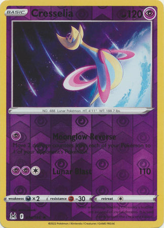 Sword & Shield: Lost Origin : 074/196 - Cresselia - Holo Rare Reverse Holo