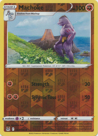 Sword & Shield: Lost Origin : 087/196 - Machoke - Uncommon Reverse Holo