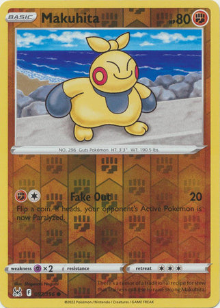 Sword & Shield: Lost Origin : 097/196 - Makuhita - Common Reverse Holo