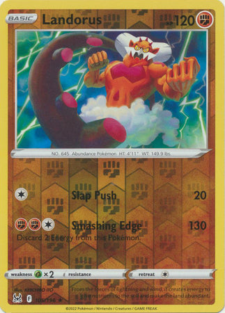 Sword & Shield: Lost Origin : 105/196 - Landorus - Rare Reverse Holo
