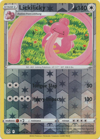 Sword & Shield: Lost Origin : 139/196 - Lickilicky - Uncommon Reverse Holo
