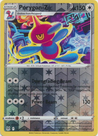 Sword & Shield: Lost Origin : 142/196 - Porygon-Z - Rare Reverse Holo