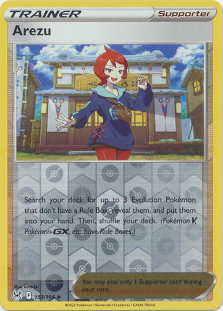 Sword & Shield: Lost Origin : 153/196 - Arezu - Uncommon Reverse Holo