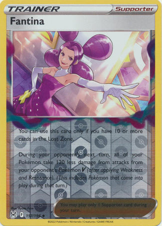 Sword & Shield: Lost Origin : 157/196 - Fantina - Uncommon Reverse Holo