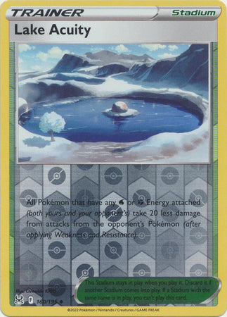 Sword & Shield: Lost Origin : 160/196 - Lake Acuity - Uncommon Reverse Holo
