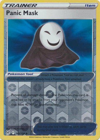Sword & Shield: Lost Origin : 165/196 - Panic Mask - Uncommon Reverse Holo