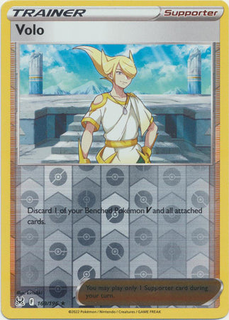 Sword & Shield: Lost Origin : 169/196 - Volo -  Holo Rare Reverse Holo