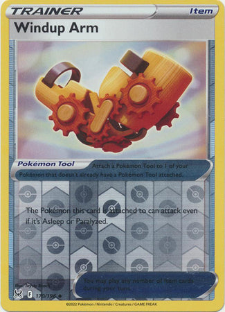 Sword & Shield: Lost Origin : 170/196 - Windup Arm - Uncommon Reverse Holo