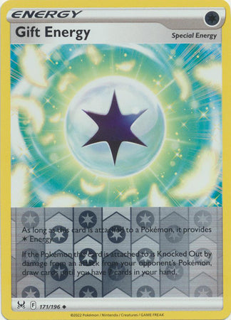 Sword & Shield: Lost Origin : 171/196 - Gift Energy - Uncommon Reverse Holo