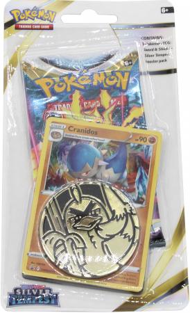 Sword & Shield: Silver Tempest Singles: Checklane Blister w/ Cranidos (Pokemon)