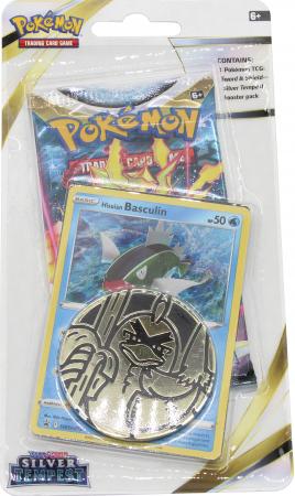 Sword & Shield: Silver Tempest Singles: Checklane Blister w/ Hisuian Basculin (Pokemon)