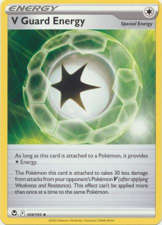 Sword & Shield: Silver Tempest : 169/195 - V Guard Energy - Uncommon