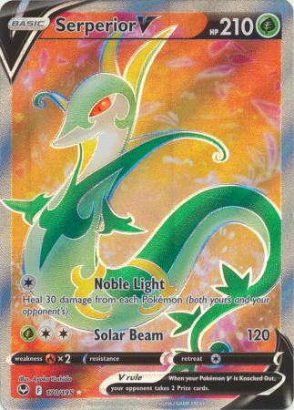 Sword & Shield: Silver Tempest : 170/195 - Serperior V - Full Art Ultra Rare
