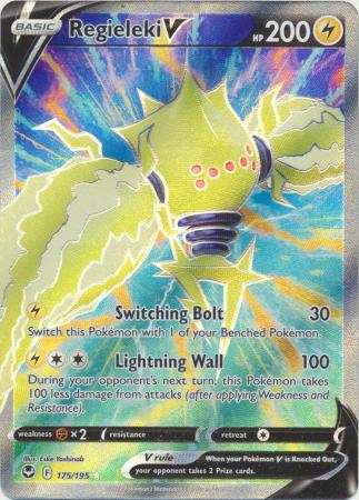 Sword & Shield: Silver Tempest : 175/195 - Regieleki V - Full Art Ultra Rare