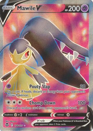 Sword & Shield: Silver Tempest : 178/195 - Mawile V - Full Art Ultra Rare