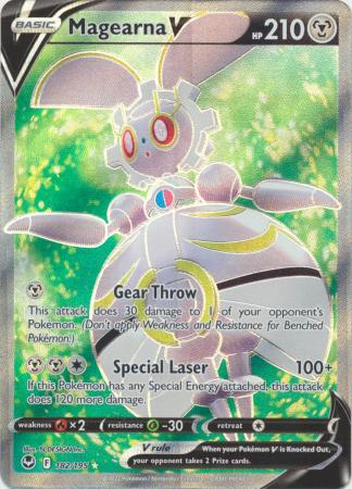Sword & Shield: Silver Tempest Singles: Magearna V - 182/195 - Full Art Ultra Rare
