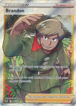 Sword & Shield: Silver Tempest : 188/195 - Brandon - Full Art Ultra Rare