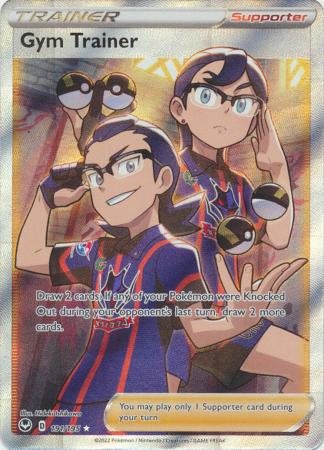 Sword & Shield: Silver Tempest : 191/195 - Gym Trainer - Full Art Ultra Rare