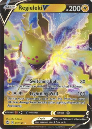 Sword & Shield: Silver Tempest : 057/195 - Regieleki V - Ultra Rare