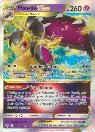 Sword & Shield: Silver Tempest Singles: 071/195 - Mawile VSTAR - Ultra Rare