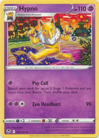 Sword & Shield: Silver Tempest : 061/195 - Hypno - Uncommon