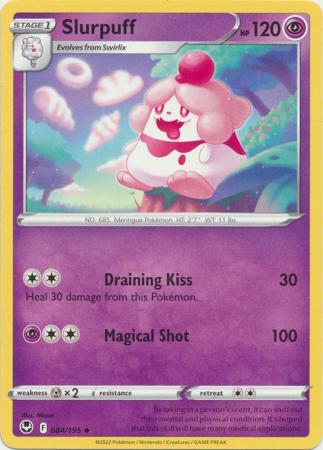 Sword & Shield: Silver Tempest : 084/195 - Slurpuff - Uncommon