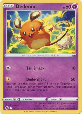 Sword & Shield: Silver Tempest : 085/195 - Dedenne - Uncommon