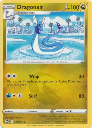 Sword & Shield: Silver Tempest : 130/195 - Dragonair - Uncommon