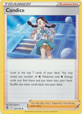 Sword & Shield: Silver Tempest : 152/195 - Candice - Uncommon