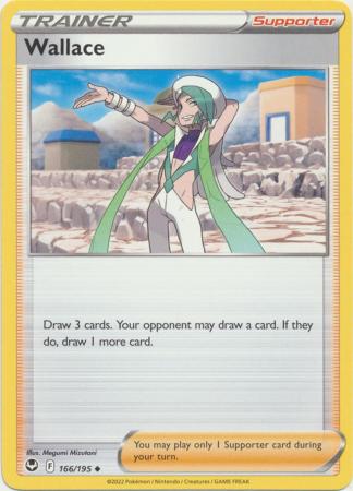 Sword & Shield: Silver Tempest : 166/195 - Wallace - Uncommon